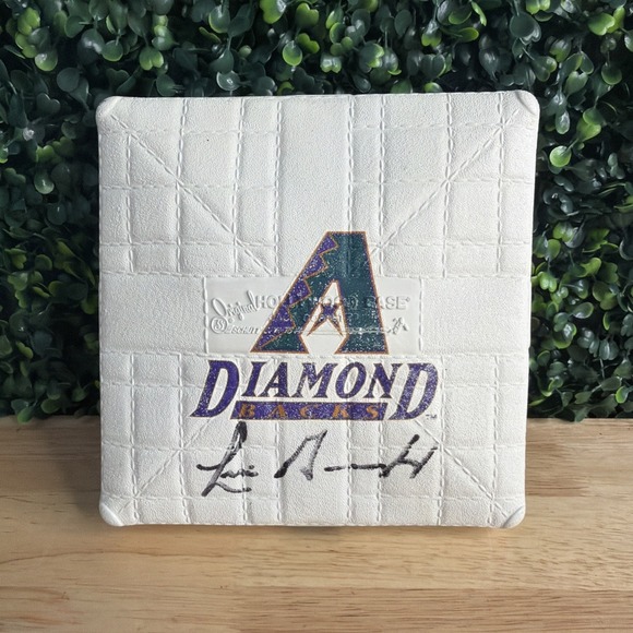 Other - Luis Gonzales Autograph Hollywood Base Arizona Diamondbacks No COA